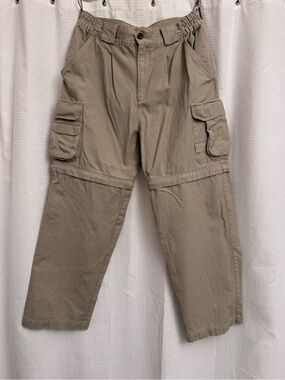 Title: Convertible Cargo Technical Pants (Khaki)
